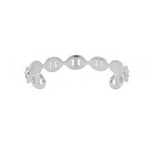 将图像加载到图库查看器中，HERMES Chaine d&#39;Ancre Bangle Size SH SV925
