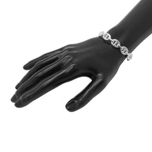 将图像加载到图库查看器中，HERMES Chaine d&#39;Ancre Bangle Size SH SV925
