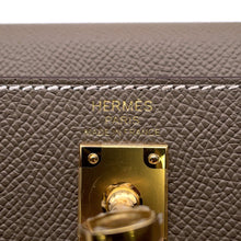 Load image into Gallery viewer, HERMES Kelly Sellier Etoupe Epsom Size 25
