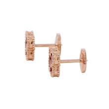 将图像加载到图库查看器中，Van Cleef &amp; Arpels Sweet Alhambra EarringsVCARN6BO00 18K Pink Gold
