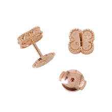 将图像加载到图库查看器中，Van Cleef &amp; Arpels Sweet Alhambra EarringsVCARN6BO00 18K Pink Gold
