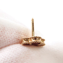 将图像加载到图库查看器中，Van Cleef &amp; Arpels Sweet Alhambra EarringsVCARN6BO00 18K Pink Gold
