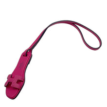 Load image into Gallery viewer, HERMES Oran Nano Bag Charm Rose mexico Epsom Swift Leather Vache Hunter Leather
