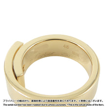 Load image into Gallery viewer, CARTIER Anniversary 1P Diamond Ring Size 48/#8 18K Yellow Gold
