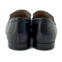 将图像加载到图库查看器中，HERMES Paris Mocassins Black Leather Size Chronomat 44
