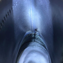 将图像加载到图库查看器中，HERMES Short Boots Fortune BlackH222979Z Calf Leather Size Chronomat 44
