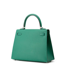 Load image into Gallery viewer, HERMES Kelly Sellier Vert Vertigo Epsom Size 25
