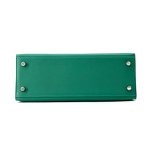 Load image into Gallery viewer, HERMES Kelly Sellier Vert Vertigo Epsom Size 25
