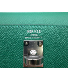 Load image into Gallery viewer, HERMES Kelly Sellier Vert Vertigo Epsom Size 25

