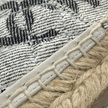 将图像加载到图库查看器中，CHANEL CC Logo espadrilles Gray/BlackG39028 Canvas Leather Size 38C
