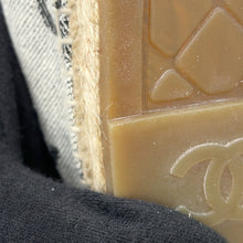 将图像加载到图库查看器中，CHANEL CC Logo espadrilles Gray/BlackG39028 Canvas Leather Size 38C
