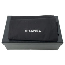 将图像加载到图库查看器中，CHANEL CC Logo espadrilles Gray/BlackG39028 Canvas Leather Size 38C
