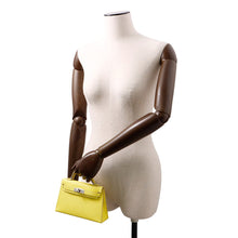 Load image into Gallery viewer, HERMES Mini Kelly 2 Lime Epsom
