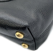 Load image into Gallery viewer, CHANEL CC Logo Handbag Black Caviar Leather

