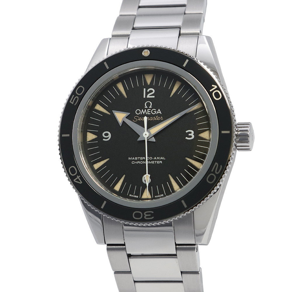 OMEGA Seamaster300 Master Co-Axial W41mm Stainless Steel Black Dial233.30.41.21.01.001