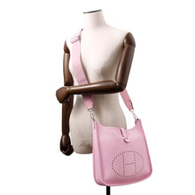将图像加载到图库查看器中，HERMES Evelyne3 Mauve Sylvestre Taurillon Clemence Size PM
