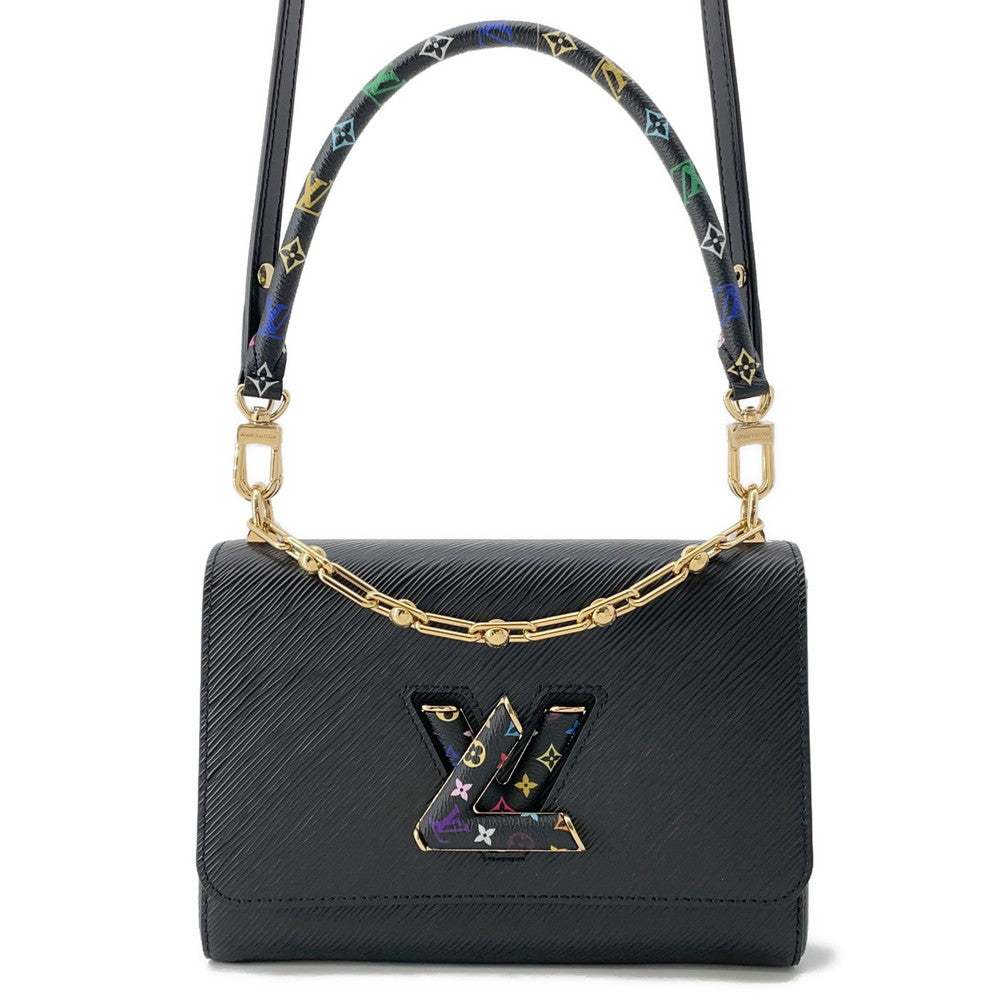 LOUIS VUITTON LV × TM Twist Bag Noir/MulticolorM13243 Epi Leather Size MM