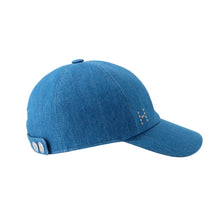 Load image into Gallery viewer, HERMES Tess Earrings Cap Size 57 Light Indigo washed denim
