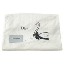 Load image into Gallery viewer, Dior Lady Dior White/BlackM0550PVBC Leather Rhinestone Size Medium
