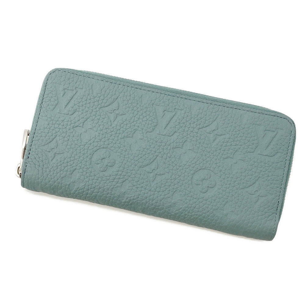 LOUIS VUITTON Zippy Wallet - Horizontal Misty LakeM14142 Monogram・Taurillon