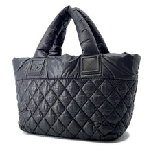Load image into Gallery viewer, CHANEL Coco Cocoon Tote Bag BlackA48610 Nylon Size PM
