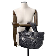 Load image into Gallery viewer, CHANEL Coco Cocoon Tote Bag BlackA48610 Nylon Size PM
