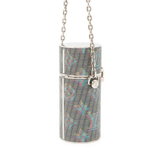 将图像加载到图库查看器中，LOUIS VUITTON Lipstick Case LV Pop Blue/MulticolorMP2516 Metal
