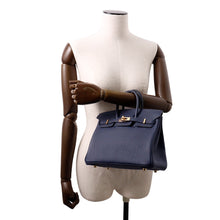 Load image into Gallery viewer, HERMES Birkin Blue Abysse Togo Leather Size 25
