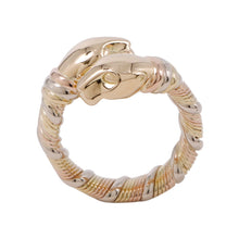Load image into Gallery viewer, CARTIER PANTHERE Cougar Ring Size 52/#12 K18YG K18PG K18WG
