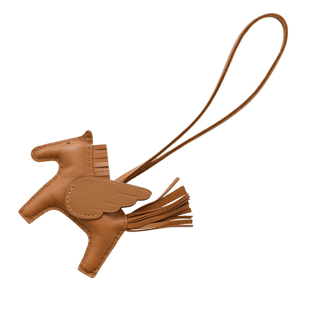 HERMES Rodeo Pegasus Gold Lambskin Size PM