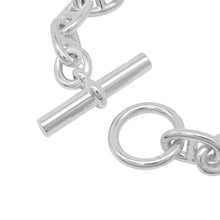 Load image into Gallery viewer, HERMES Chaine d&#39;Ancre Bracelet 13 frames Size MM SV925
