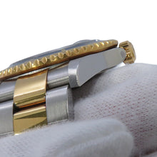 将图像加载到图库查看器中，ROLEX Submariner - Date W40mm Stainless Steel K18YG Blue Dial16613
