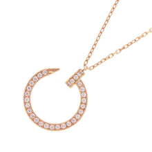 Load image into Gallery viewer, CARTIER Juste Un Clou Pendant DiamondB7224893 18K Pink Gold
