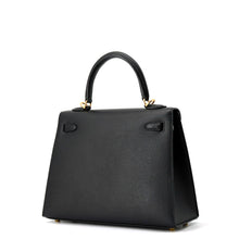 Load image into Gallery viewer, HERMES Kelly Sellier Black Epsom Size 25
