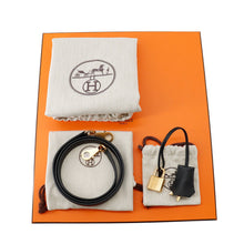 Load image into Gallery viewer, HERMES Kelly Sellier Black Epsom Size 25

