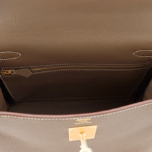 Load image into Gallery viewer, HERMES Kelly Retourne Etoupe Togo Leather Size 28
