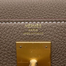 Load image into Gallery viewer, HERMES Kelly Retourne Etoupe Togo Leather Size 28
