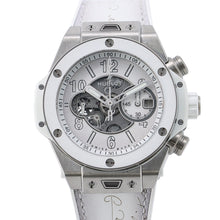 Load image into Gallery viewer, HUBLOT Big Bang Unico Berluti Japan Limited Edition 100 bottles W44mm TI Venezia Leather Rubber White/Skeleton Dial421.NE.0500.VR.JBER22

