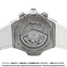 Load image into Gallery viewer, HUBLOT Big Bang Unico Berluti Japan Limited Edition 100 bottles W44mm TI Venezia Leather Rubber White/Skeleton Dial421.NE.0500.VR.JBER22

