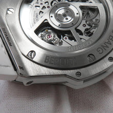 将图像加载到图库查看器中，HUBLOT ★Big Bang Unico Berluti Japan Limited Edition 100 bottles W44mm TI Venezia Leather Rubber White/Skeleton Dial421.NE.0500.VR.JBER22

