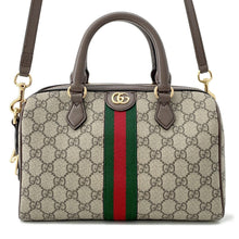 Load image into Gallery viewer, GUCCI Ophidia Travel Bag Beige/Brown772061 PVC Leather Size Medium
