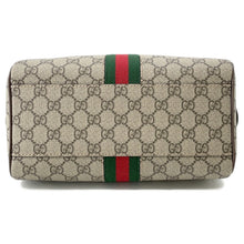 Load image into Gallery viewer, GUCCI Ophidia Travel Bag Beige/Brown772061 PVC Leather Size Medium
