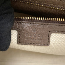 Load image into Gallery viewer, GUCCI Ophidia Travel Bag Beige/Brown772061 PVC Leather Size Medium
