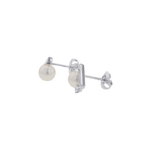 将图像加载到图库查看器中，TASAKI Petit Balance Class EarringsE-4174-18KWG 18K White Gold
