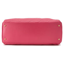 Load image into Gallery viewer, CHANEL Matelasse Bowling Bag PinkAS2223 Calf Leather
