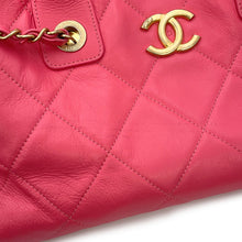 Load image into Gallery viewer, CHANEL Matelasse Bowling Bag PinkAS2223 Calf Leather
