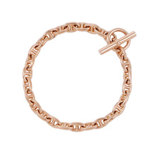 将图像加载到图库查看器中，HERMES Chaine d&#39;Ancre Bracelet 26 frames Size TPM 18K Pink Gold
