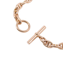 将图像加载到图库查看器中，HERMES Chaine d&#39;Ancre Bracelet 26 frames Size TPM 18K Pink Gold
