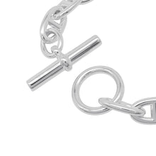 Load image into Gallery viewer, HERMES Chaine d&#39;Ancre Bracelet 13 frames Size GM SV925
