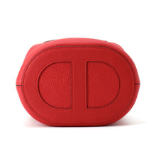 Load image into Gallery viewer, HERMES in-the-loop Tote Bag Rouge Ladue Taurillon Clemence Swift Leather Size 18
